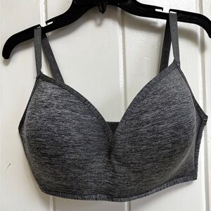 Nautica Intimates Women's Gray Full Coverage No Wire Bra 40DD NEW